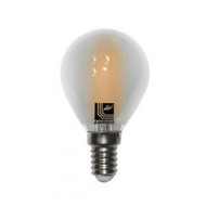Λάμπα led filament σφαιρική Ε14 COG 4W 230V 4000k ενδιάμεσο φως δέσμης 360° 460lm με ματ κάλυμμα