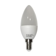 Λάμπα led E14 C37 κεράκι 7W 230V 4000k ενδιάμεσο φως δέσμης 240° 700lm με πλαστική επικάλυψη