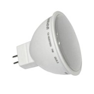 Λάμπα LED SMD MR16 7W 12VAC/DC θερμό λευκό φως 2700k 550 Lumen δέσμης 105°