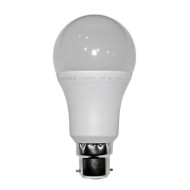 Λάμπα led A60 αχλάδι B22 15W 230V 4000K ενδιάμεσο λευκό φως δέσμης 300° Economy με ματ κάλυμμα