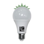 Λάμπα led αχλάδι E27 ισχύος 12W 230V 3000k θερμό φως 220° με φωτοκύτταρο μέρας-νύχτας