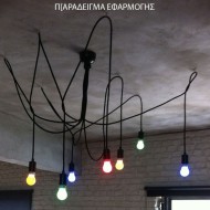 Διακοσμητική λάμπα led Α60 E27 αχλάδι ισχύος 6W 230V πορτοκαλί ceramic filament δέσμης 330° Διακοσμητική λάμπα led Α60 E27 αχλάδι ισχύος 6W 230V πορτοκαλί ceramic filament δέσμης 330°