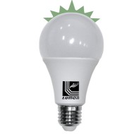 Λάμπα led αχλαδι E27 12W 230V με φωτοκύτταρο μέρας - νύχτας ενδιάμεσο λευκό φως 4000k δέσμης 220°