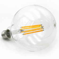 Λάμπα Led Cog Filament Globe διάφανη Ø125mm E27 16W 230V θερμό φως 2800k 2080lm δέσμης 360°
