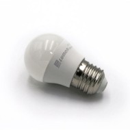 Λάμπα led σφαιρική E27 G45 Ø45mm 3W 230V ψυχρό φως 6200k 300lumen δέσμης 220°