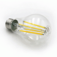 Λάμπα Led Cog Filament αχλάδι διάφανο Α60 E27 12W 230V ενδιάμεσο λευκό φως 4000k 1560lm δέσμης 360°