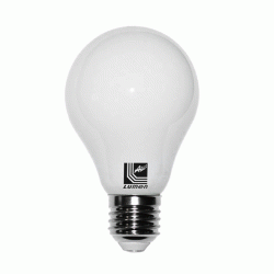 Διακοσμητική λάμπα led E27 αχλάδι 8W 230V 4000k ενδιάμεσο λευκό φως 1040lm Α60 COG γάλακτος