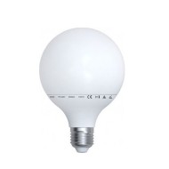 Λάμπα led G95 Globe Ø95mm E27 ισχύος 12W 230V 3000K θερμό φως Economy με ματ κάλυμμα