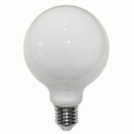 Διακοσμητική λάμπα led Globe Ø95mm E27 10W 230V 4000k ενδιάμεσο λευκό φως 1500lm COG γάλακτος