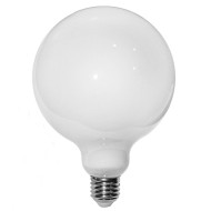 Διακοσμητική λάμπα led Globe Ø125mm E27 ισχύος 8W 230V 4000K ενδιάμεσο φως COG γάλακτος