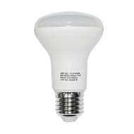Λάμπα led R63 καθρέπτη E27 ισχύος 8W 230V 6200k ψυχρό λευκό φως 800lm δέσμης 110° με σώμα αλουμινίου