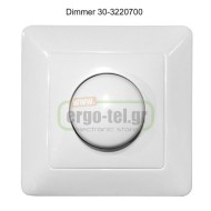 Λάμπα led smd κεραμική mat G9 4W 230VAC 4000k ενδιάμεσο λευκό φως δέσμης 300° 400lm ντιμαριζόμενη