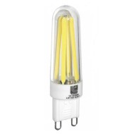 Λάμπα led COG κεραμική G9 3.5W 230VAC ντιμαριζόμενη δέσμης 360° 6200K λευκό ψυχρό φως