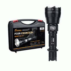 Φακός χειρός Led Fitorch P35R-C  1200lm υψηλής απόδοσης σε βαλιτσάκι μεταφοράς με 4 επίπεδα φωτισμού