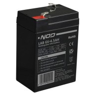 Μπαταρία μολύβδου NOD LAB 6V4.5AH αδιάλειπτης ισχύος με χαμηλό βαθμό αυτοεκφόρτισης