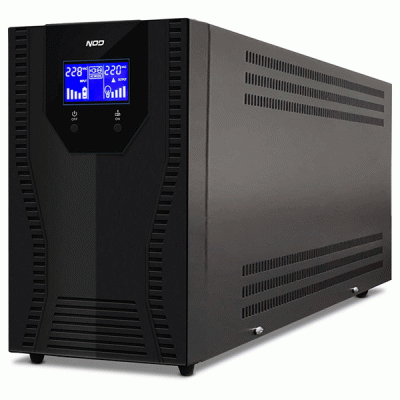 UPS Line interactive NOD U-3000 3000VA με LCD οθόνη και 3 εξόδους σούκο