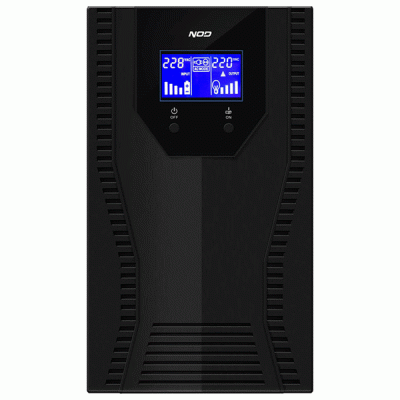 UPS Line interactive NOD U-3000 3000VA με LCD οθόνη και 3 εξόδους σούκο