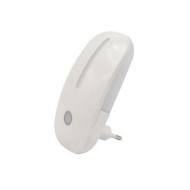 Φωτάκι νυκτός LED ισχύος 1W 220-240V 2700Κ θερμό φως 30lm με φωτοκύτταρο