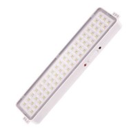 Φωτιστικό ασφαλείας 60  LED SMD 4W IP20 6000K-7500K ψυχρό φως με μπαταρία λιθίου 1500mAh