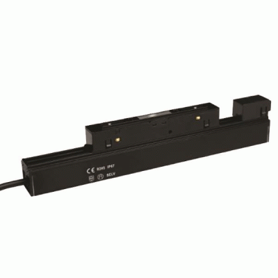 Τροφοδοτικό 200W 48V DC μαύρο κατάλληλο για μαγνητικές ράγες IP20