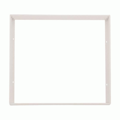 Πλαίσιο για επίτοιχη τοποθέτηση led panel 60x60 αλουμίνιο ασημί 62,5x62,5cm