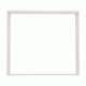 Πλαίσιο για επίτοιχη τοποθέτηση led panel 60x60 αλουμίνιο ασημί 62,5x62,5cm