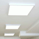 Πλαίσιο για επίτοιχη τοποθέτηση led panel 60x60 αλουμίνιο ασημί 62,5x62,5cm