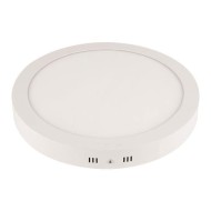 Led panel slim φωτιστικό επίτοιχο στρογγυλό Φ170mm 12W ενδιάμεσο φως 4000k 1080lm IP44
