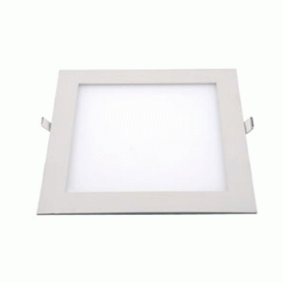 Led φωτιστικό slim χωνευτό 200x200mm τετράγωνο σε λευκό χρώμα και θερμό φως 3000K 1100Lm Led φωτιστικό slim χωνευτό 200x200mm τετράγωνο σε λευκό χρώμα και θερμό φως 3000K 1100Lm