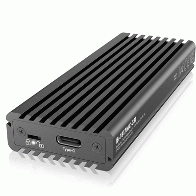 Εξωτερική θήκη αλουμινίου ICY BOX IB-1817MC-C31 με write protection και σύστημα ψύξης