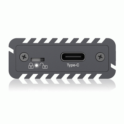 Εξωτερική θήκη αλουμινίου ICY BOX IB-1817MC-C31 με write protection και σύστημα ψύξης