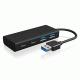 USB 3.0 Hub αλουμινίου ICY BOX IB-HUB1426-U3 µε συνδέσεις 2x θύρες Type-A + 2x θύρες Type-C