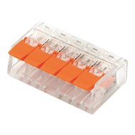 Κλέμμα πλαστική PCT-415 5 θέσεων με υποδοχή 0,20-4mm 32A 400V Κλέμμα πλαστική PCT-415 5 θέσεων με υποδοχή 0,20-4mm 32A 400V