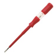 Κατσαβίδι δοκιμαστικό μεγάλο 185x3mm κόκκινο 100-500V