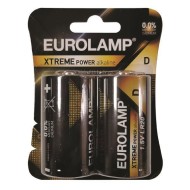 Μπαταρία Extreme Power Alkaline D (LR20) 1,5V σε συσκευασία 2 τεμαχίων