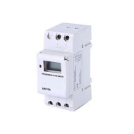 Xρονοδιακόπτης ράγας φαρδύς ψηφιακό 20A 230V 3 χρόνια εφεδρεία
