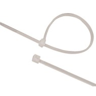 Δεματικά καλωδίων 300x3.6mm λευκά σε συσκευασία 100τμχ Δεματικά καλωδίων 300x3.6mm λευκά σε συσκευασία 100τμχ