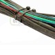 Δεματικά καλωδίων σε μαύρο χρώμα 300x4.8mm blister 100τμχ