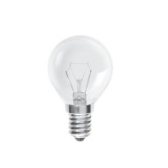 Λάμπα πυράκτωσης σφαιρική E14 ισχύος 40W 220-240V 120lm ιδανική για φούρνους