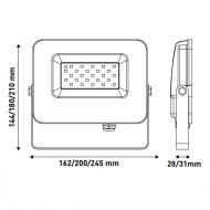 Προβολέας led smd 50W ψυχρό λευκό φως 6500k 4200lm με φωτοκύτταρο ημέρας-νύχτας στεγανός IP65 Προβολέας led smd 50W ψυχρό λευκό φως 6500k 4200lm με φωτοκύτταρο ημέρας-νύχτας στεγανός IP65