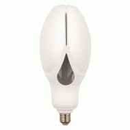Λάμπα Led E27 μανόλια 30W   PLUS   θερμό λευκό φως 2700K δέσμης 360° 115lm/Watt  IP65