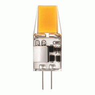 Λάμπα Led G4 COB 3W 4000K ενδιάμεσο λευκό φως 300lm 12V με διάφανο κάλυμμα