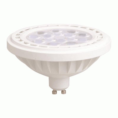 Λάμπα LED SMD AR111 12W GU10 γωνία δέσμης 24° 4000K ενδιάμεσο λευκό φως 220-240V AC