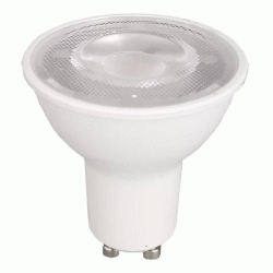 Λάμπα led smd GU10 Ø50mm 4W 220-240V ενδιάμεσο λευκό φως 4000k 330Lm δέσμης 38° 25000h