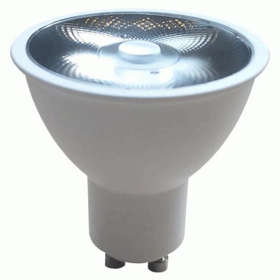 Λάμπα Led GU10 Ø50mm 6W 220-240V θερμό φως 2700k δέσμης 7° 525lm 25000h