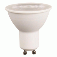 Λάμπα LED SMD GU10 6.5W 3000K θερμό φως και γωνία δέσμης 38° ντιμαριζόμενη 220-240V