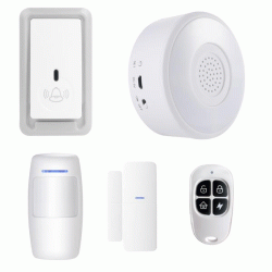 Έξυπνο ασύρματο σύστημα ασφαλείας wifi HOME VALUE 5V DC, 1000mA 