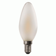 Λάμπα Led 4.2W E14 κεράκι C37 minion crossed filament 4000K ενδιάμεσο λευκό φως ντιμαριζόμενη frost