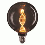 Λάμπα Led Globe Filament dna smoky G125 E27 4W 220-240V θερμό φως 1800k 55lm 360° dimmable