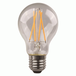 Λάμπα led Filament αχλάδι E27 7W 220-240V θερμό φως 2700k 806lm δέσμης 360° 25000h